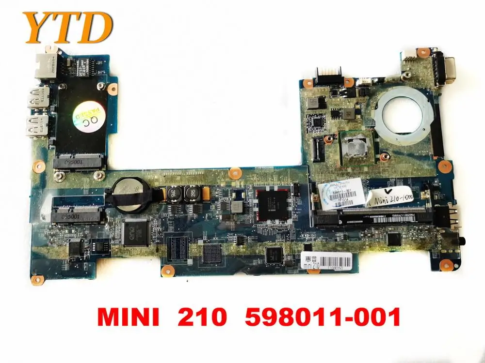 Original for HP  MINI 210 laptop  motherboard MINI  210  598011-001 tested good free shipping