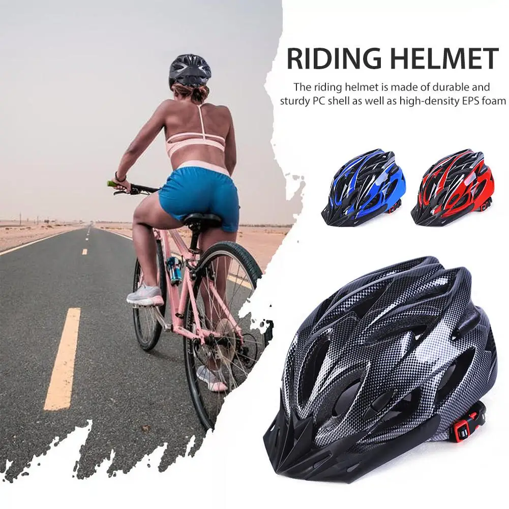 

Bike Helmets For Adults Bicycle Helmet Adjustable Breathable Riding Skating Helmet Multifunctional Sports Head Protector