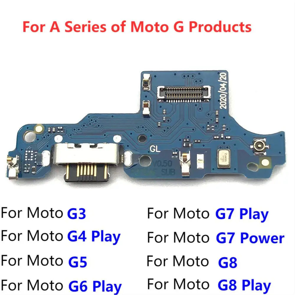 

USB-коннектор для зарядки док-станции, гибкий кабель для Moto G3 G5 G4 G6 G7 G8 G9 Play G8 Plus G7 G8 Power Lite с микрофоном