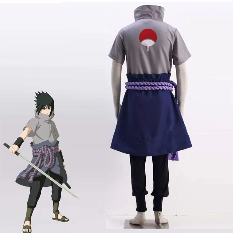 2021 у героя мультфильма Саскэ Утиха Косплэй костюм персонажа аниме Униформа для