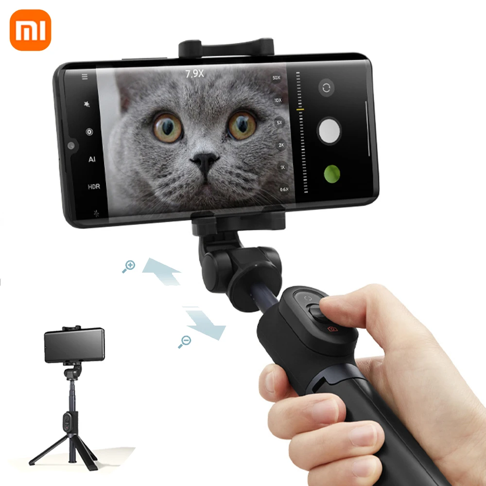 

Xiaomi Mi Zoom Tripod Selfie Stick Bluetooth Remote Foldable Extendable Monopod 360 Degree Rotatable Portable Tripod For Phone