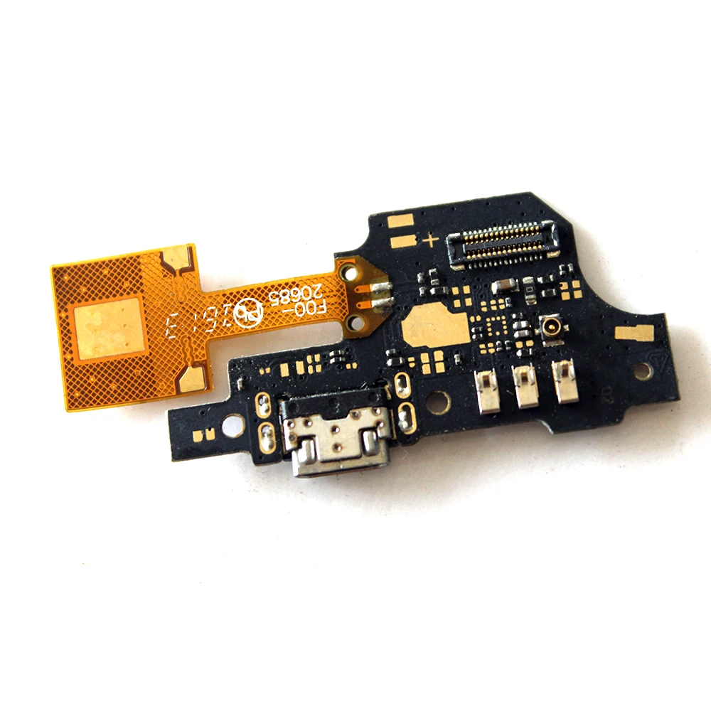 USB порт для зарядки док разъем зарядная плата гибкий кабель с микрофоном ZTE Blade V6