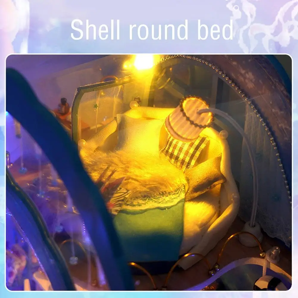 Сделай Сам синий чердак ручная сборка для изготовления дома модель мебель Дети