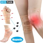 1 шт. Магнитная терапия коленный Поддержка коленной чашечки стабилизаторголеностопный бандажгелевый запястье Бандаж с магнитным, гелевая поддержка запястья
