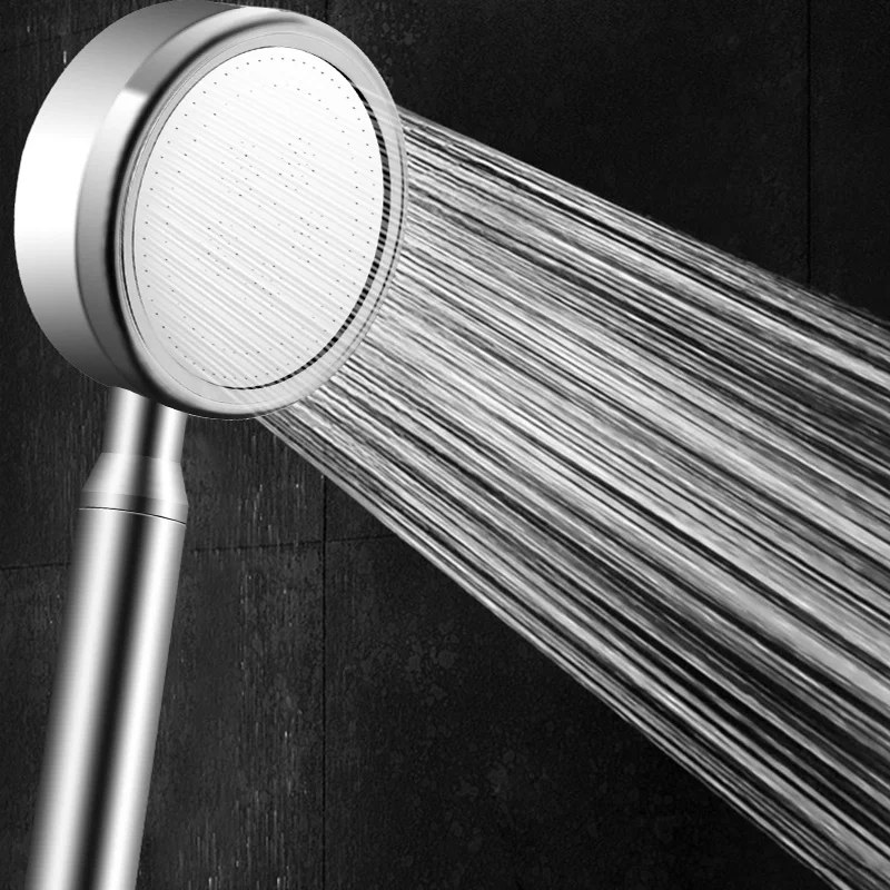 

Quality Aluminum Bathroom Shower Head Pressure Booster Water Saving Bathroom Technical Thermal Insulation Shower Head Rainfall