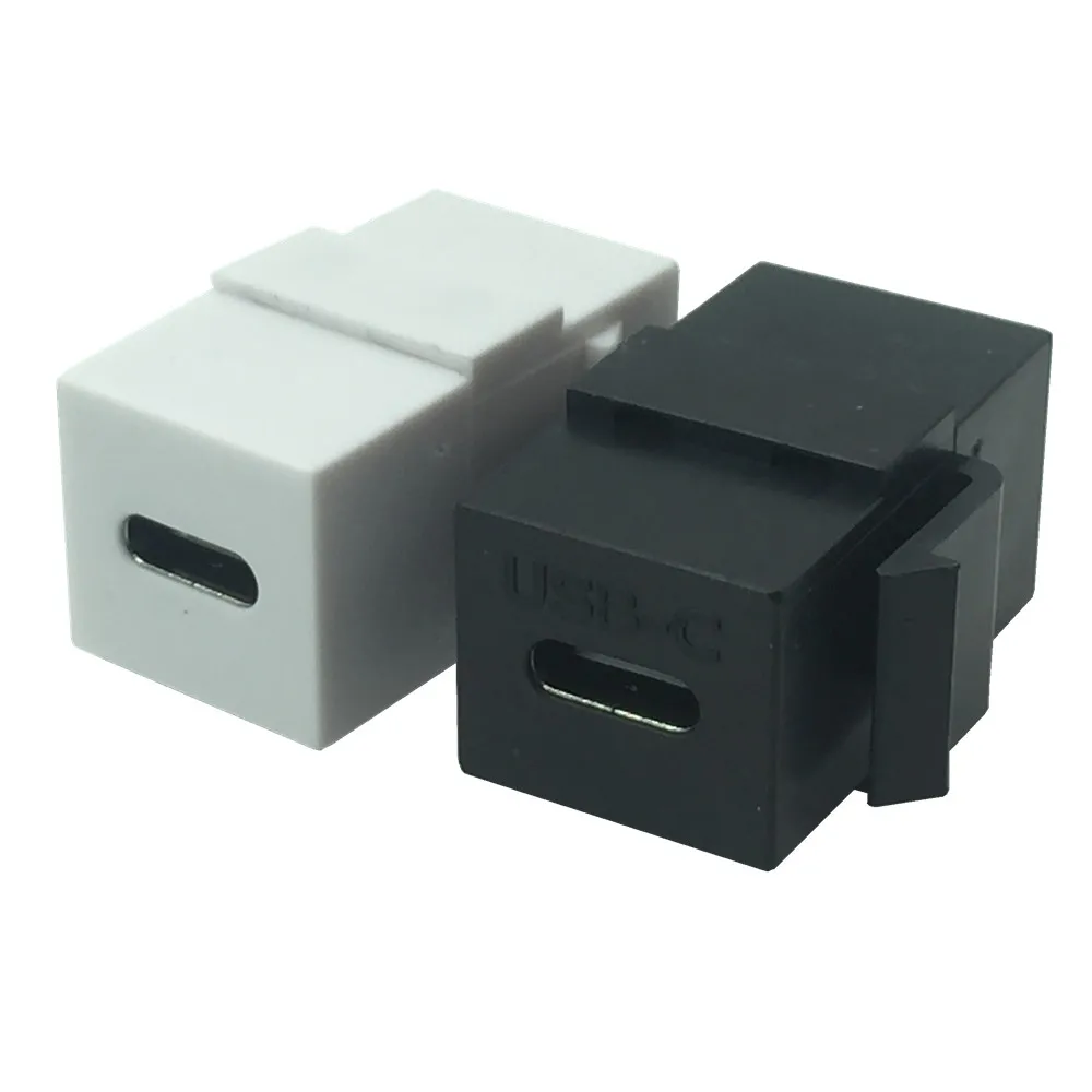 5 шт. разъем Keystone USB C 3 1 Type-C вставка гнездо-гнездо для настенной панели |