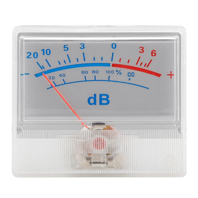 

Panel VU Meter Bulb Warm Back Light Recording Audio Level Amp Meter VU Meter Stereo Audio Amplifier Board DB Sound