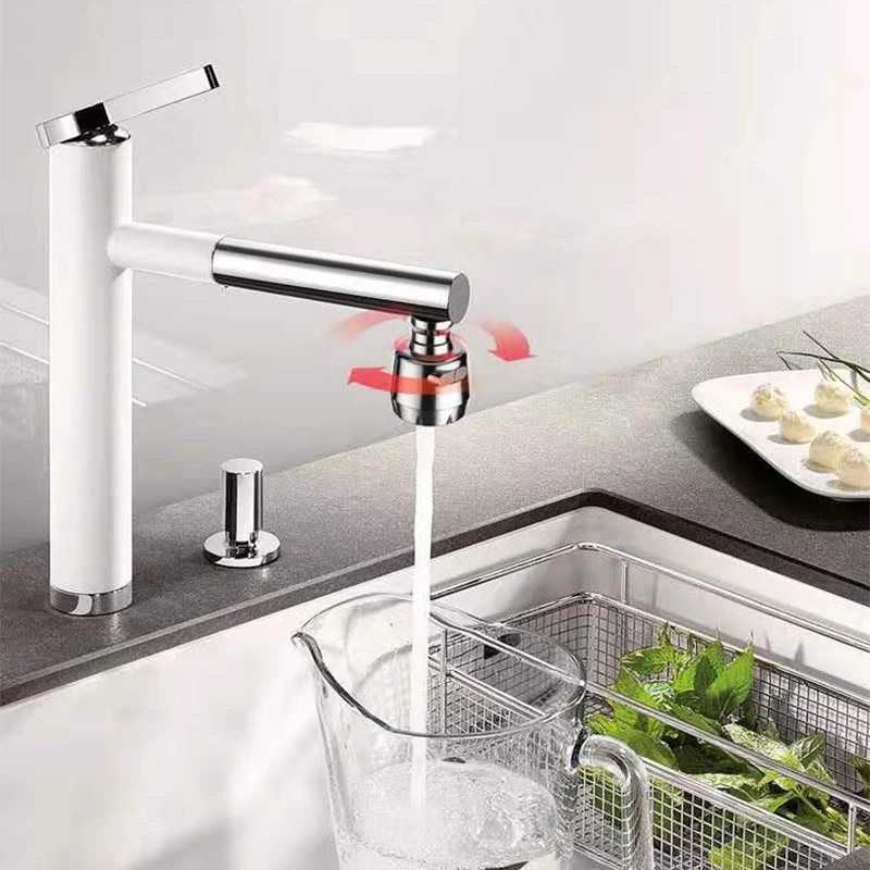 Вращающийся на 360 ° барботер для кухонного смесителя две регулировки любой