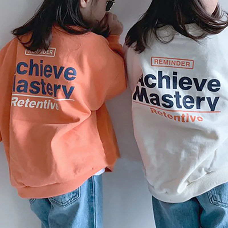 Milangel-ropa con estampado para ni&ntilde;os, Jersey informal de manga larga con cuello redondo, novedad de Primavera de 2022-4