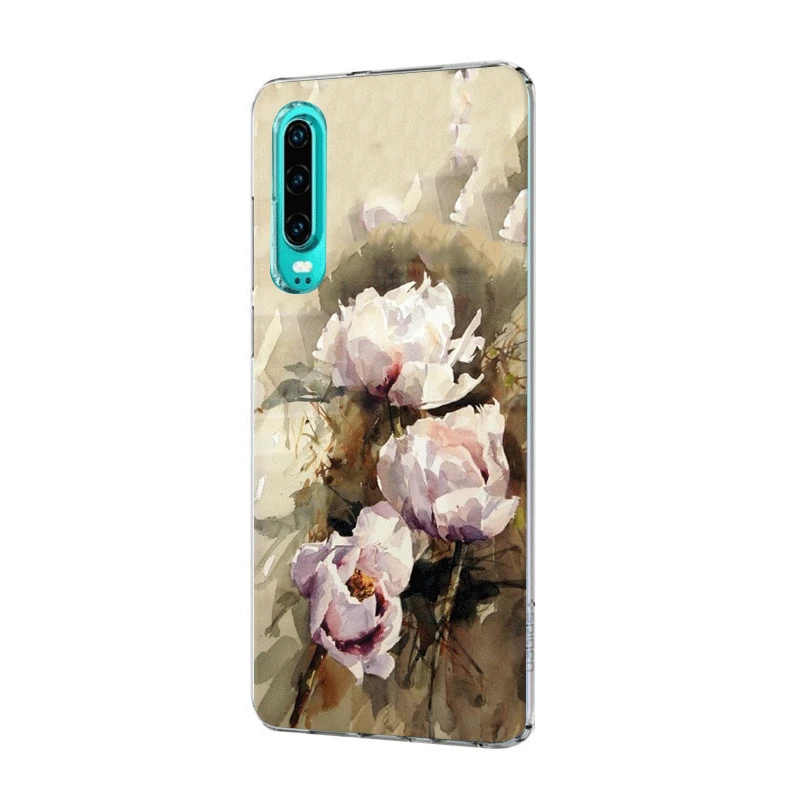 Mobile Phone Case For Xiaomi Redmi 7A K20 GO 7 4 Prime 3S 3 5 6 7Pro S2 4A 5A 6A Hard Cover Peony Beautiful | Мобильные телефоны и