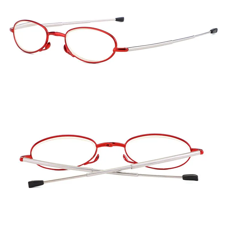 + 150 200 250 мужские бизнес складные очки для чтения с защитой от усталости