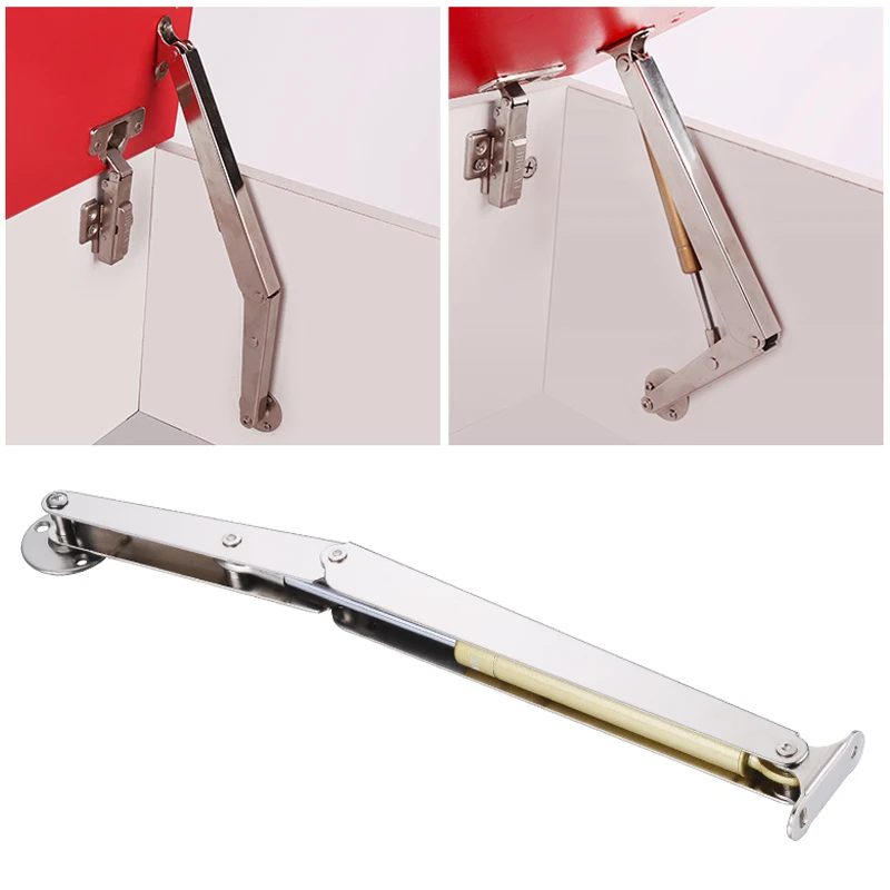 

Myhomera Heavy Load 80N to 300N Hydraulic Furniture Door Lift Support Cabinet Hinges Kitchen Cupboard Tatami Lid Soft Open/Close