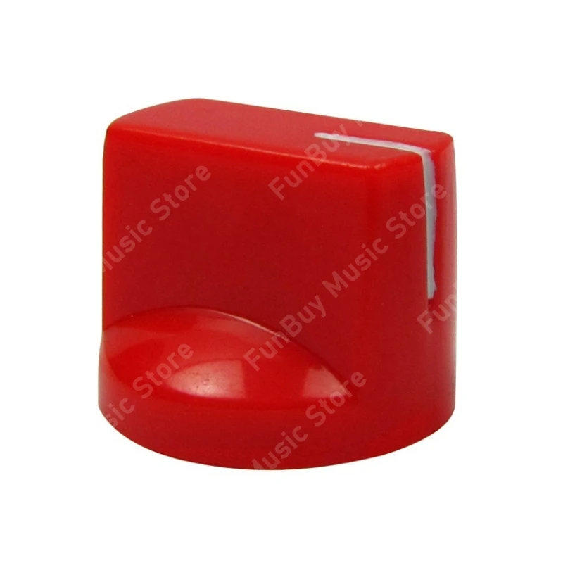 10 stücke multi farbe flache kopf gitarre pedal knob elektrische gitarre topf potentiometer knöpfe gitarre zubehör free global shipping