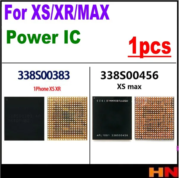 1 шт. 338S00383 338s00456 U2700 IC питания для iPhone XR XS max чип управления Высокое качество Замена