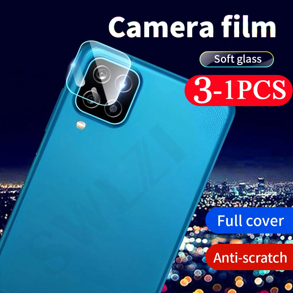 

3/2/1Pcs Camera Lens for Samsung Galaxy A41 A42 A51 A52 A71 A72 A01 A02 A03S A11 A12 A21 A22 A31 A32 Camera Film protector Glass
