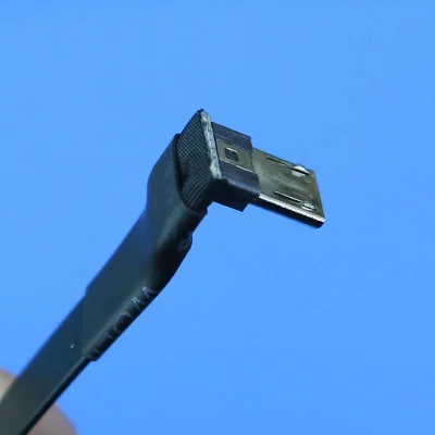 FPV Micro USB 2 0 Type-A 90-градусный адаптер 5 см-100 см FPC плоский Micro-USB 5pin кабель для
