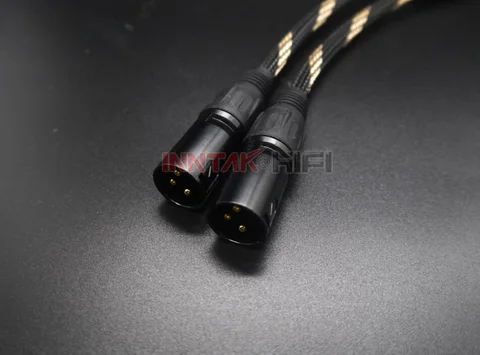 CANARE Профессиональный аудиокабель RCA-XLR/3Pin XLR к XLR 0.2М-5М