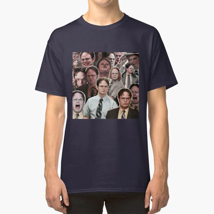 

Dwight Schrute-The Office T-Shirt Michael Steve Carell Steve Carell The Office Office Prison Mike Tumblr Funny