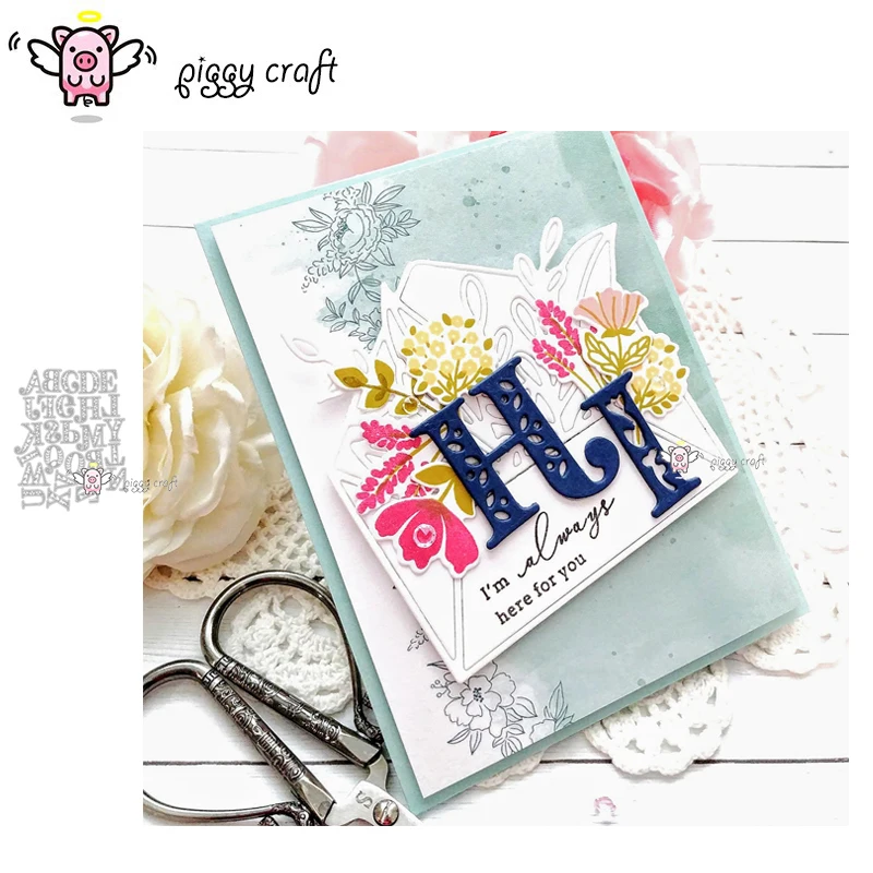 Свинья для рукоделия резки металла штампы высечки пресс форма 26 шт. цветок лист