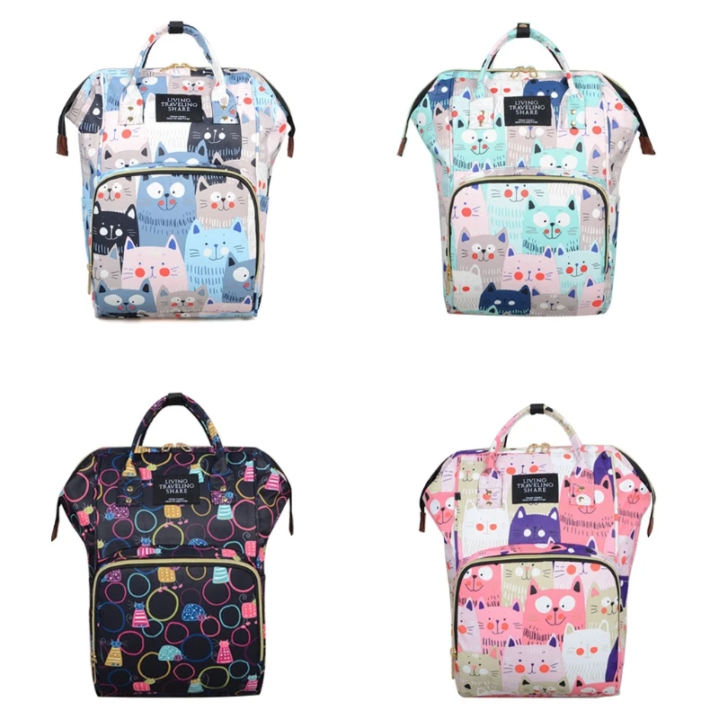 

Mummy Mom Maternity Nappy Diaper Bag Large Capacity Baby Multifunction Travel Backpack Handbags