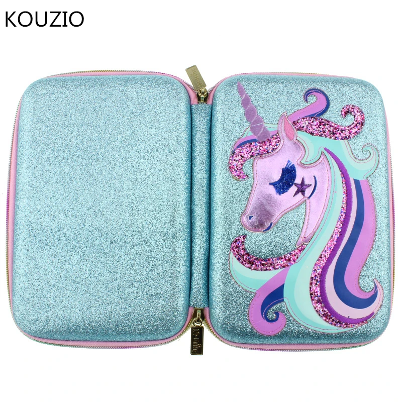 Чехол для карандаша kawaii cute unicorn estuche escolar kalemlik cartucheras para lapices escolares kalem pennpennenzak clear