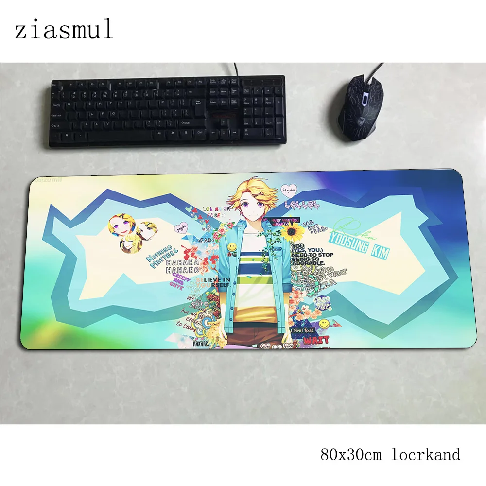 Mystic messenger padmouse 80x30 см игровой коврик для мыши игровой HD Коврик для мыши с принтом геймерский компьютерный стол дешевый коврик notbook mousemat pc