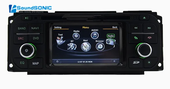 Мультимедийная система Jeep Wrangler Grand Cherokee Liberty Android 4.4.4 автомагнитола с DVD GPS