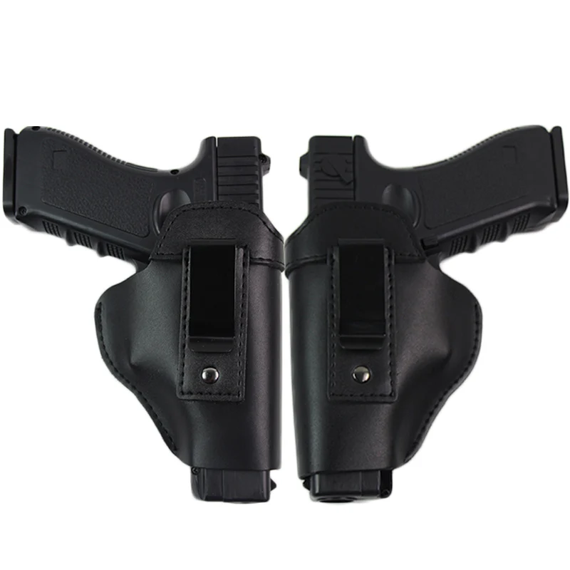 Кожаная кобура для Glock 17 19 22 23 43 Makalov Beretta 92 M92 Скрытая переноска для страйкбола Пистолетная кобура Охотничьи аксессуары