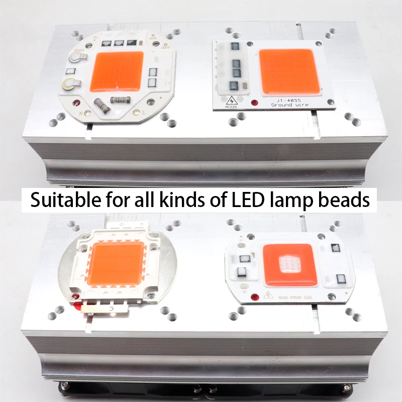 Алюминиевый радиатор 12 В постоянного тока с мощным светодиодным радиатором 20 Вт