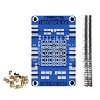 Комплект тестовой платы NanoVNA, прочная и точная тестовая плата для сетевого анализа, демонстрационная плата, фильтр-аттенюатор с 6 гнездовыми адаптерами SMA Y55