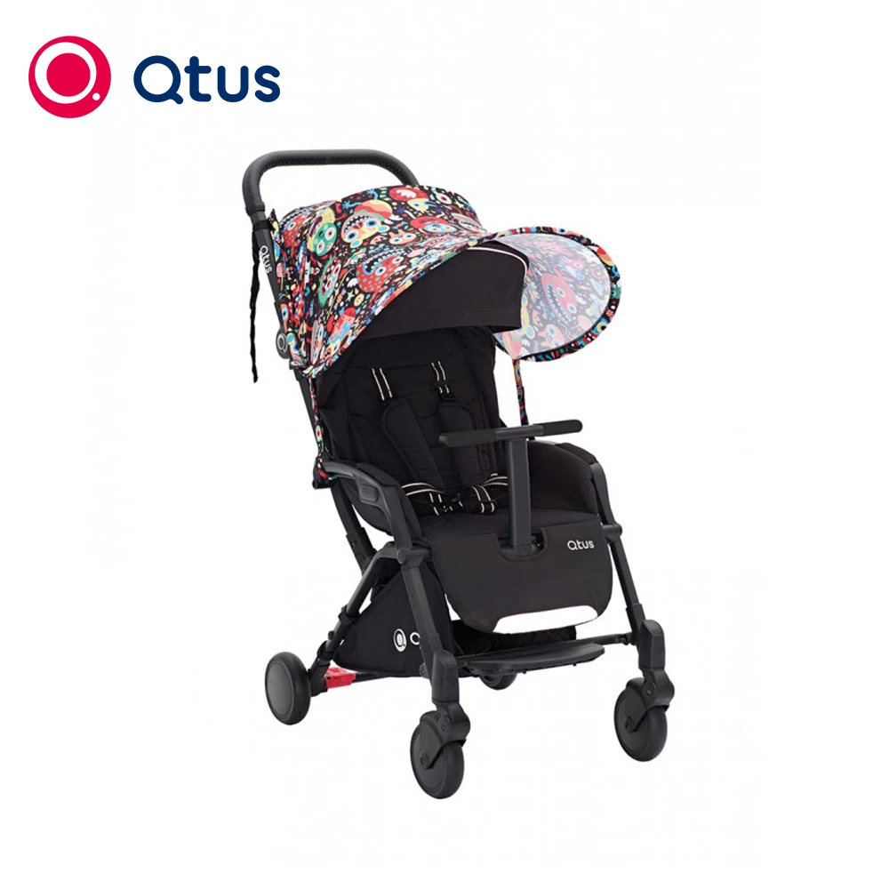 Qtus Canopy Compatiable for All Stroller,  Premium Canopy with UPF50+, Large and Durable, French TV Highly Recommended, Black enlarge