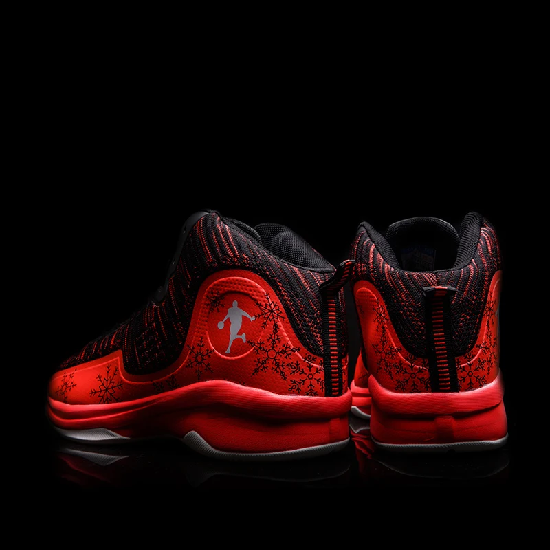 Баскетбольные кроссовки для мальчиков jordan высокие сетчатые дышащие детские