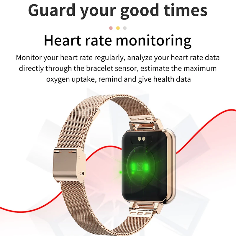 lige 2020 new smart watch women heart rate women menstrual cycle multifunction ladies smartwatch fitness tracker for android ios free global shipping