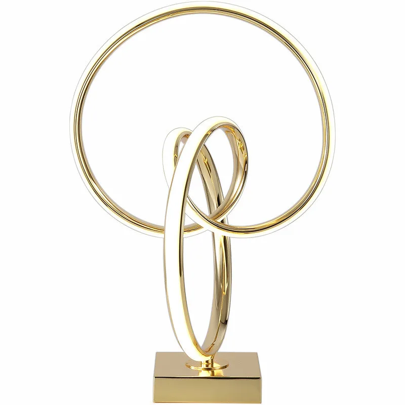 値段 現代アートスパイラル Goldden Led テーブルランプクリエイティブロマンチックな寝室のベッドサイドの照明カフェパーラーバー Decro テーブルライト