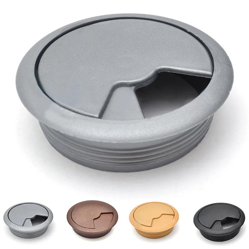 

1pc ABS Plastic Grommet Desk Cable Tidy Grommet Cables Collector Accessories
