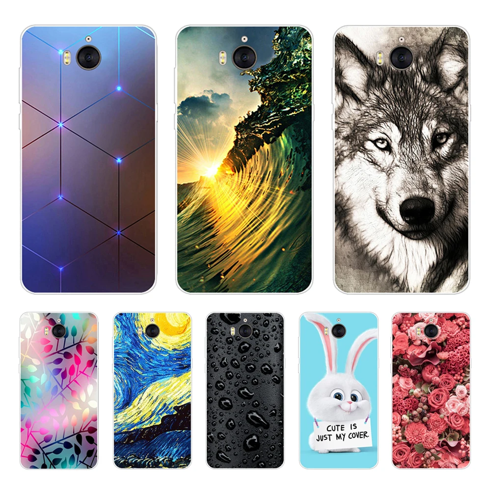 Мягкий силиконовый 5," huawei Y5 Y6 чехол Краски ТПУ huawei Y5 чехол для телефона для huawei Mya-L22 Mya-u29 Fundas coque