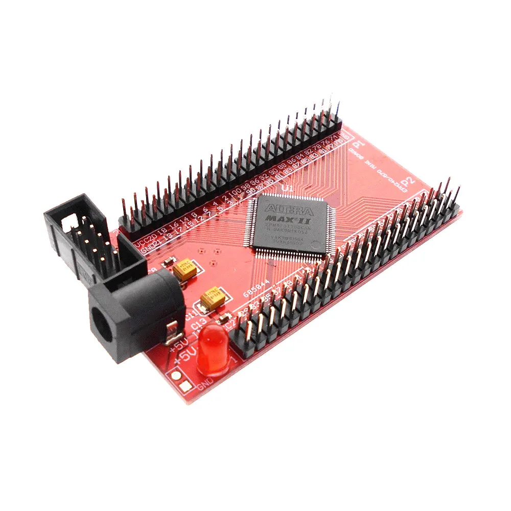 Для MAX II EPM570 CPLD Core Board макетная плата (красная плата) | Электронные компоненты и