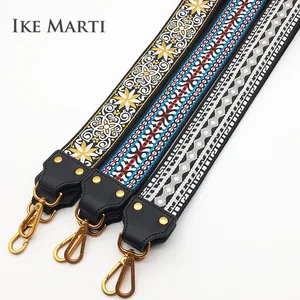Широкий ремешок для сумки с вышивкой, Модный женский ремешок для сумочки, аксессуары для сумок, цветные ремешки для сумочек, ремень 2018