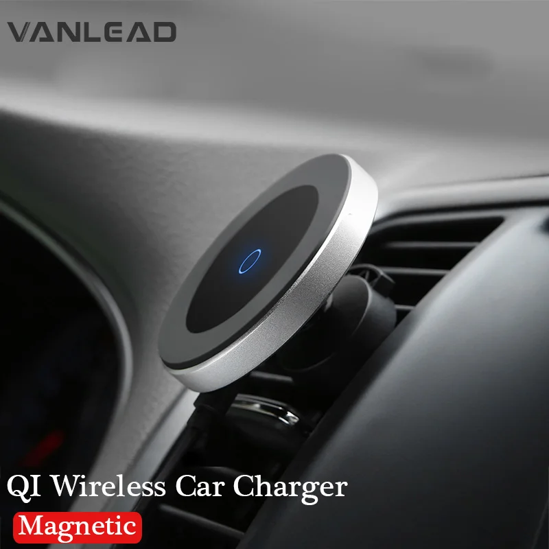 Новое автомобильное беспроводное зарядное устройство с вращением на 360 градусов