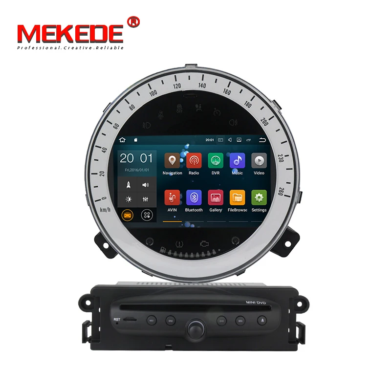 Автомобильный DVD плеер MEKEDE 2 Гб ОЗУ Android 10 0 стерео проигрыватель для BMW Mini Cooper countryman