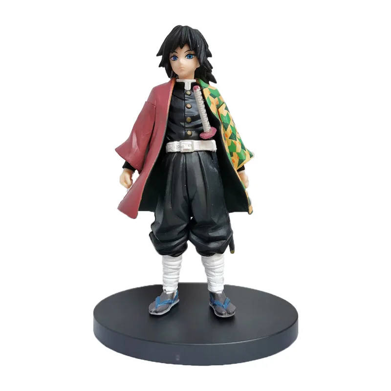 Аниме Demon Slayer Q Posket Kamado Tanjirou Agatsuma Zenitsu 14-18 см ПВХ фигурка игрушки настольное
