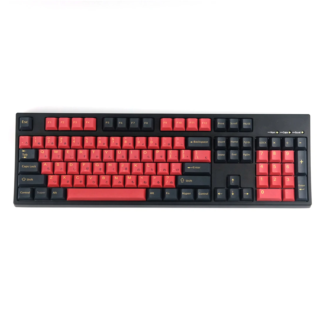 

115Pcs PBT Five-sided Dye-sub Keycaps GMK Profile Keycaps for DIY Mechanical Keyboard