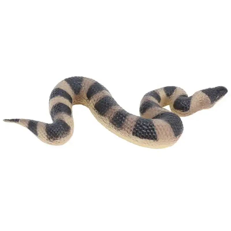 Фигурка Модели змеи уникальная формованная текстура и красочные детали для