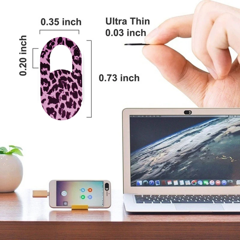 Матовый черный милые веб-камера для ноутбуков Macbook Air Pro Tablet конфиденциальности