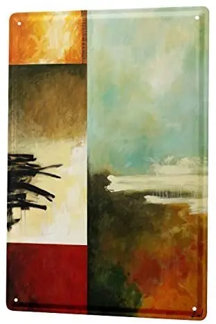 

Nostalgic Landscape Wall Decor Tin SignSiYooca