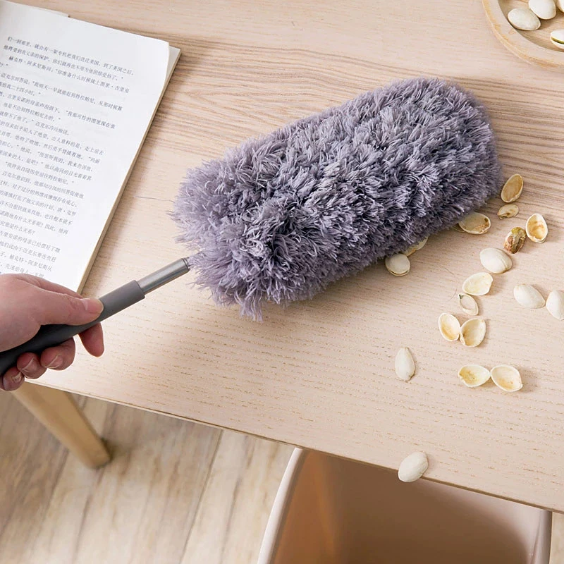 

Household Adjustable Retractable Dusting Brush Furniture Cleaning Sanitary Dust Collector Extended Air Conditioner Dusting Brush