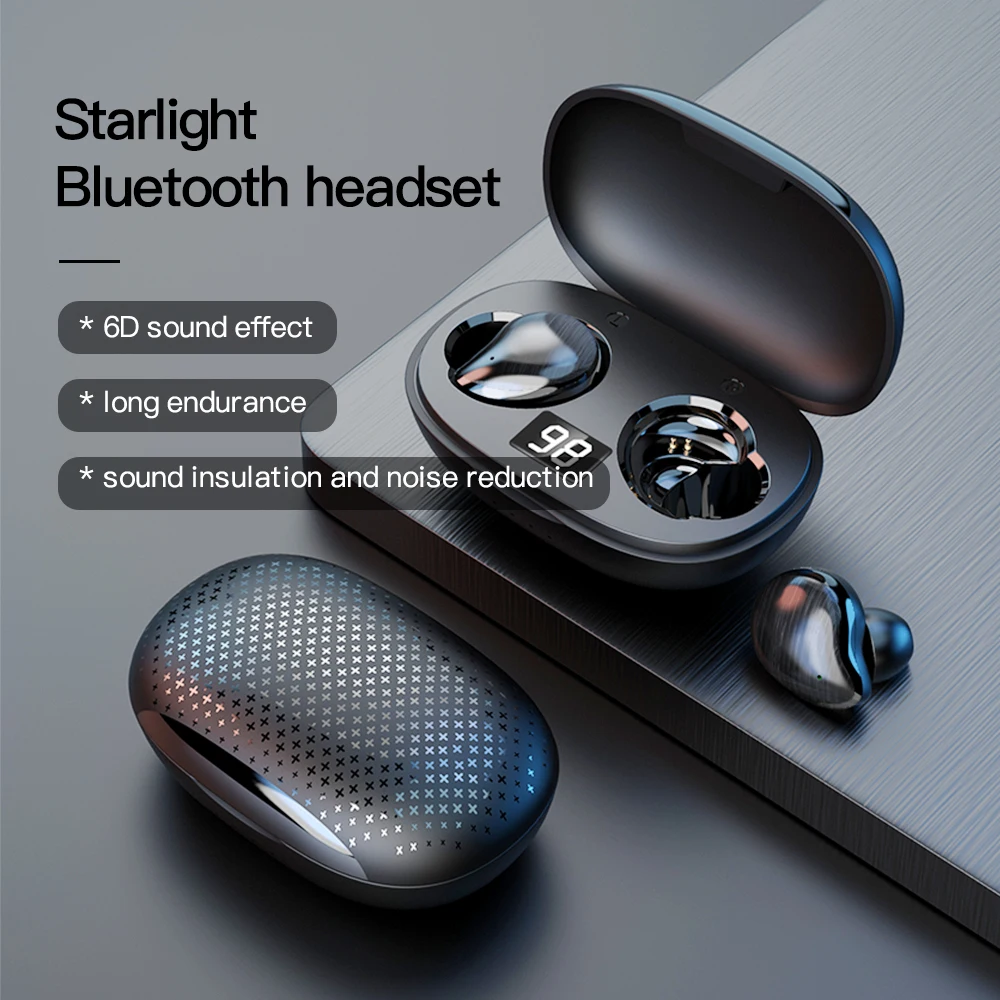 Беспроводные наушники VENIDER SE 11 TWS Bluetooth 5 0 мини с зарядным боксом