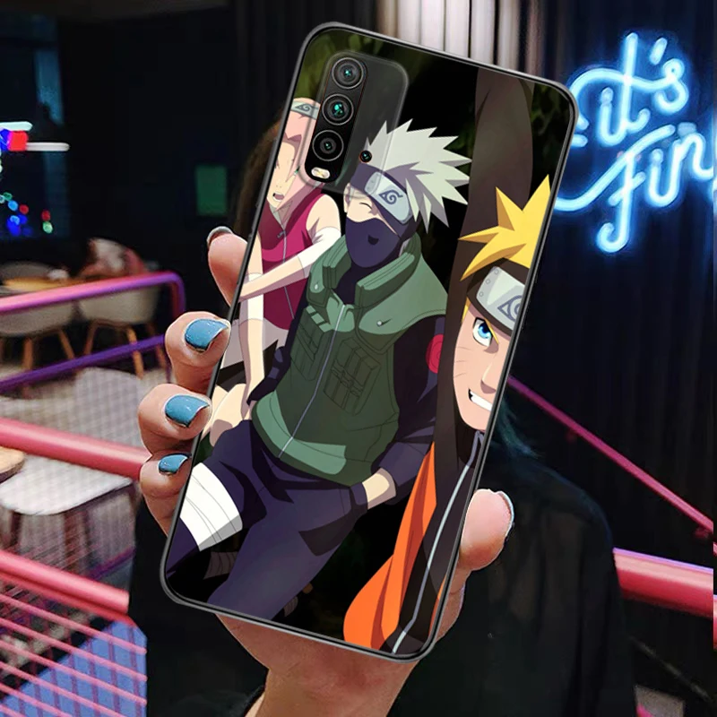 

Sasuked N-Naruto Kakashi Gaara Painting Phone Case Redmi 9 9 Pro 9T 9A 9C Redmi Note 9 9S Pro Max Cover Smartphone Ultra-thin