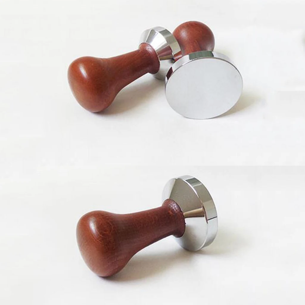 

Stainless Steel Coffee Tamper Machine Coffee Bean Espresso Tamper Press Tool Kitchen Brew Maker Tools