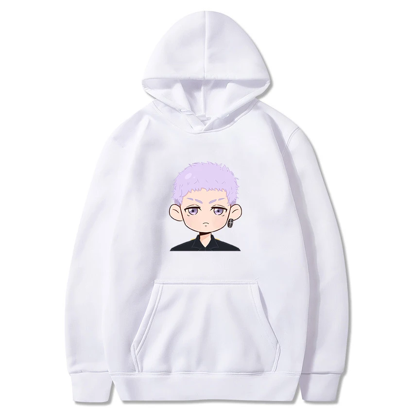 

Tokyo Revengers Hoody Mitsuya Takashi Kawaii Print Hoodies Japanese Anime Graphic Clothes Women Autumn Winter Sweatshirts Female